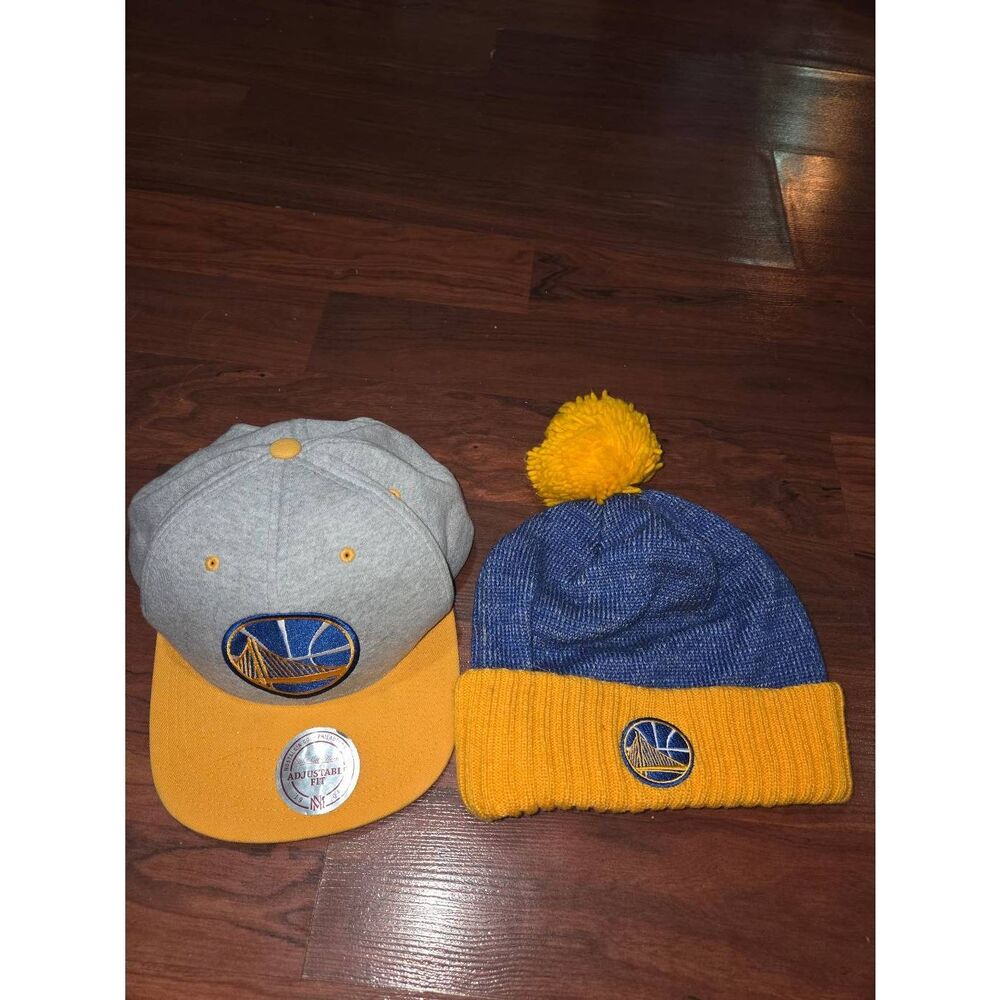 Mitchell & Ness Golden State Warriors NBA Hat & Beanie